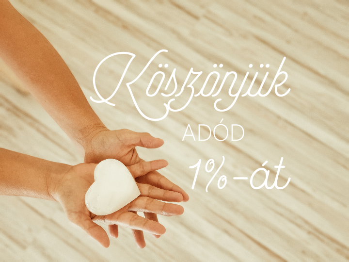 1% – Egy döntés. Néhány perc. Egész évben segít.