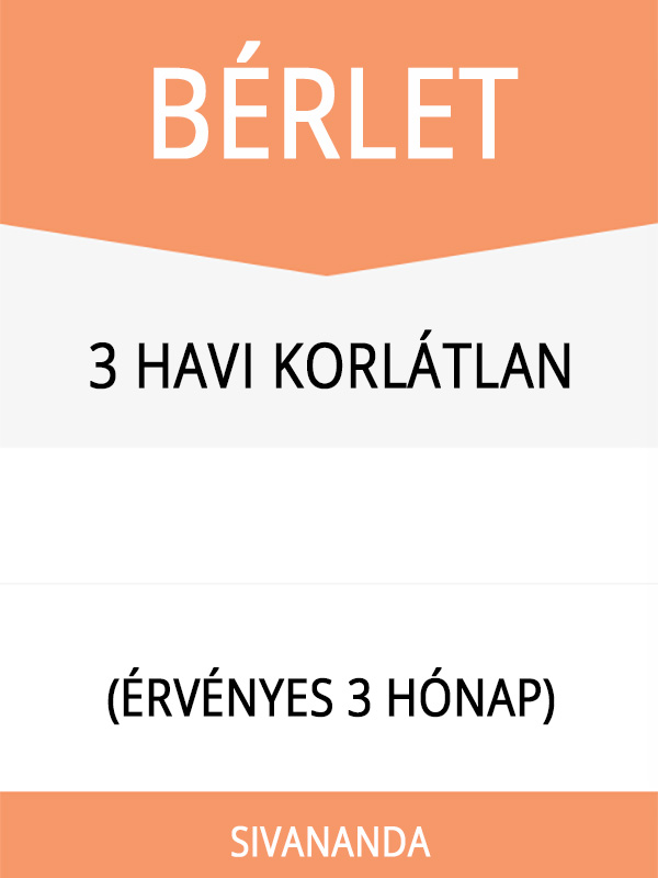 3 HAVI KORLÁTLAN BÉRLET